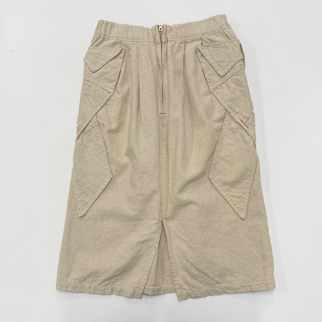 Mercibeaucoup hemp skirt 상품이미지3