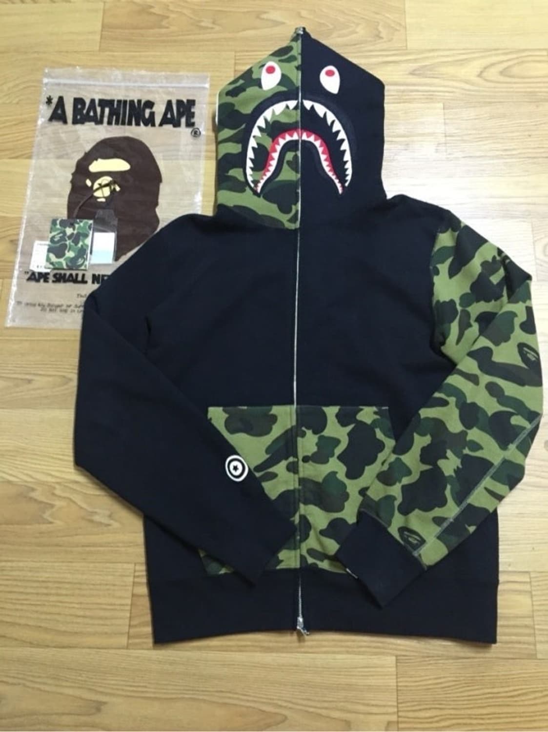 베이프 후드집업 상품이미지3