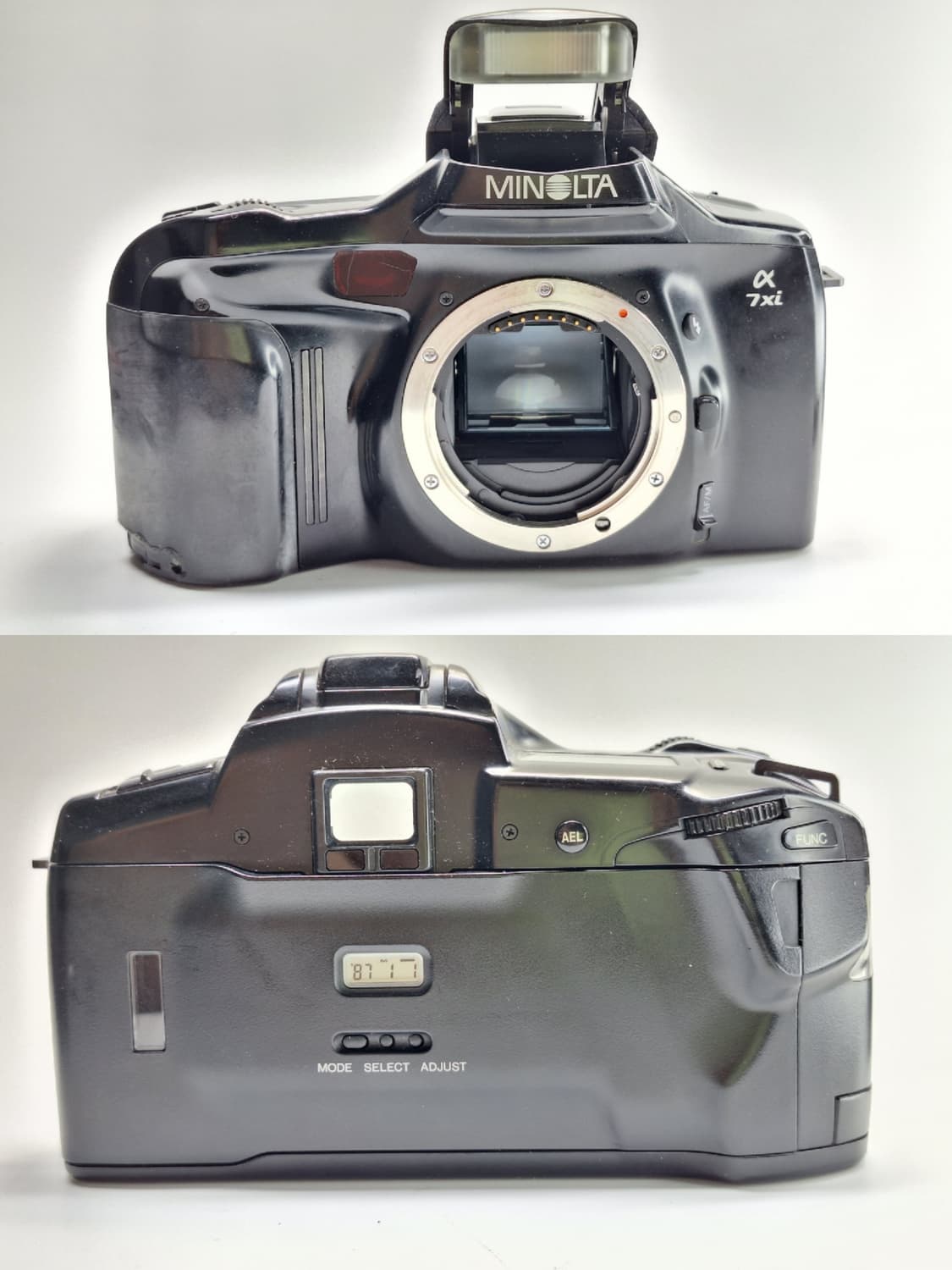빈티지 필름카메라 풀세트/미놀타 a7xi 28-80 가방 렌즈캡 스트랩 상품이미지6