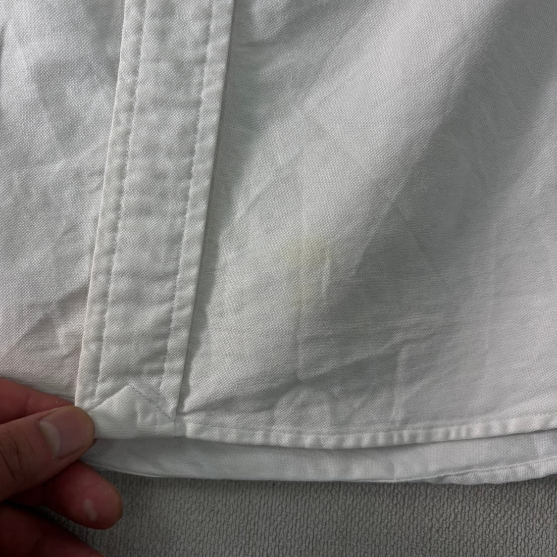 105 폴로랄프로렌 신형라벨 코튼 화이트 셔츠  상품이미지5