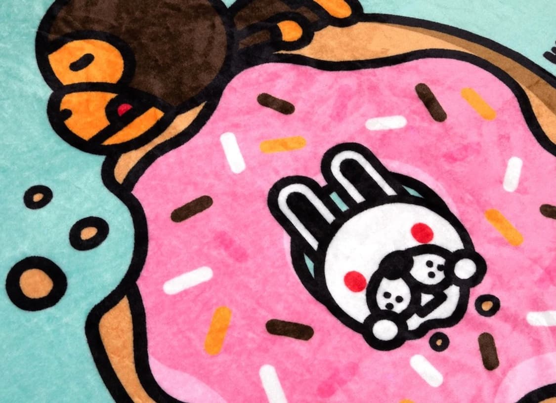 (오더) 베이프 베이비마일로 22FW 쿠션 담요 세트 상품이미지5