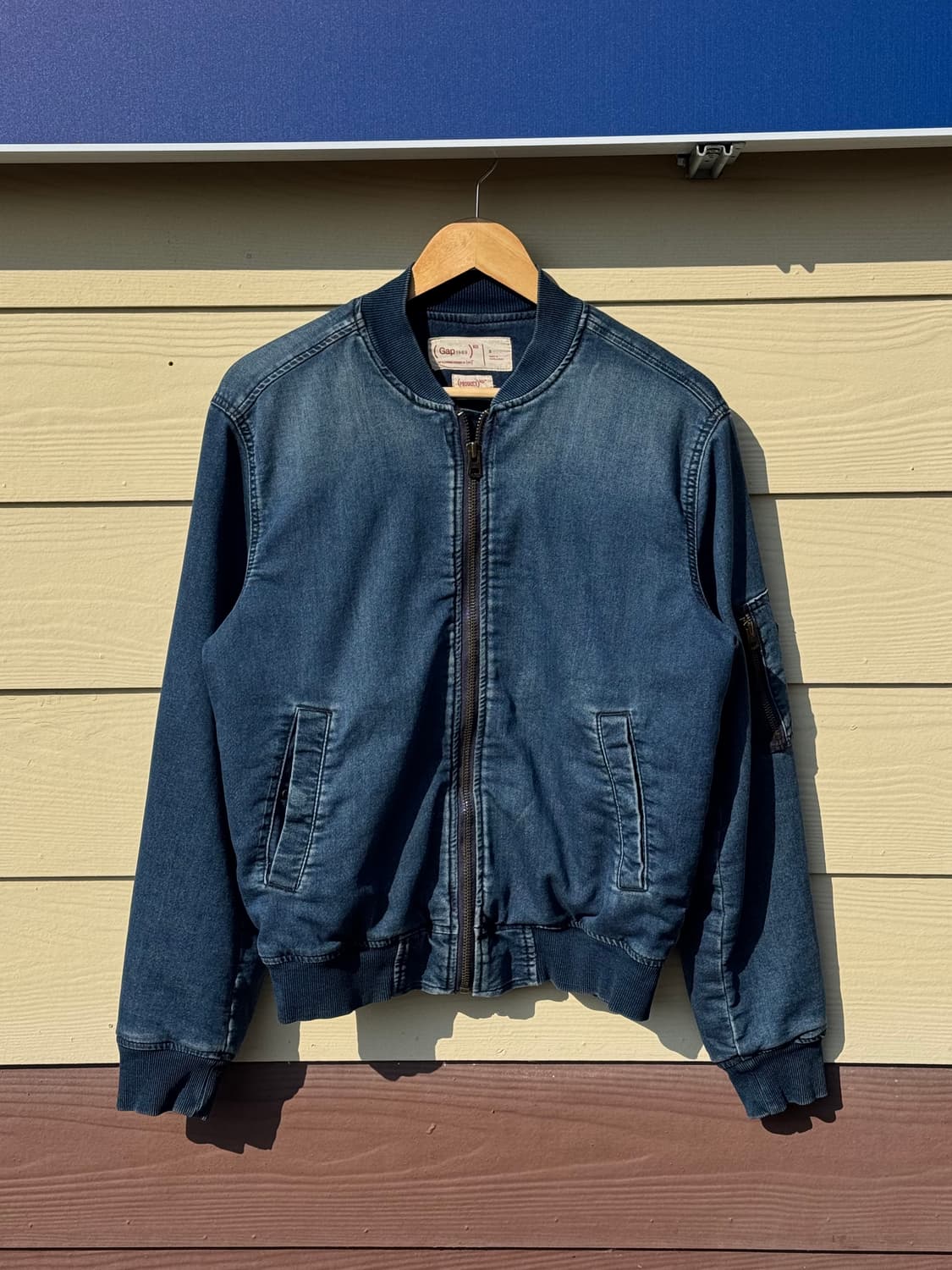 올드 갭 데님 봄버 자켓 상품이미지1