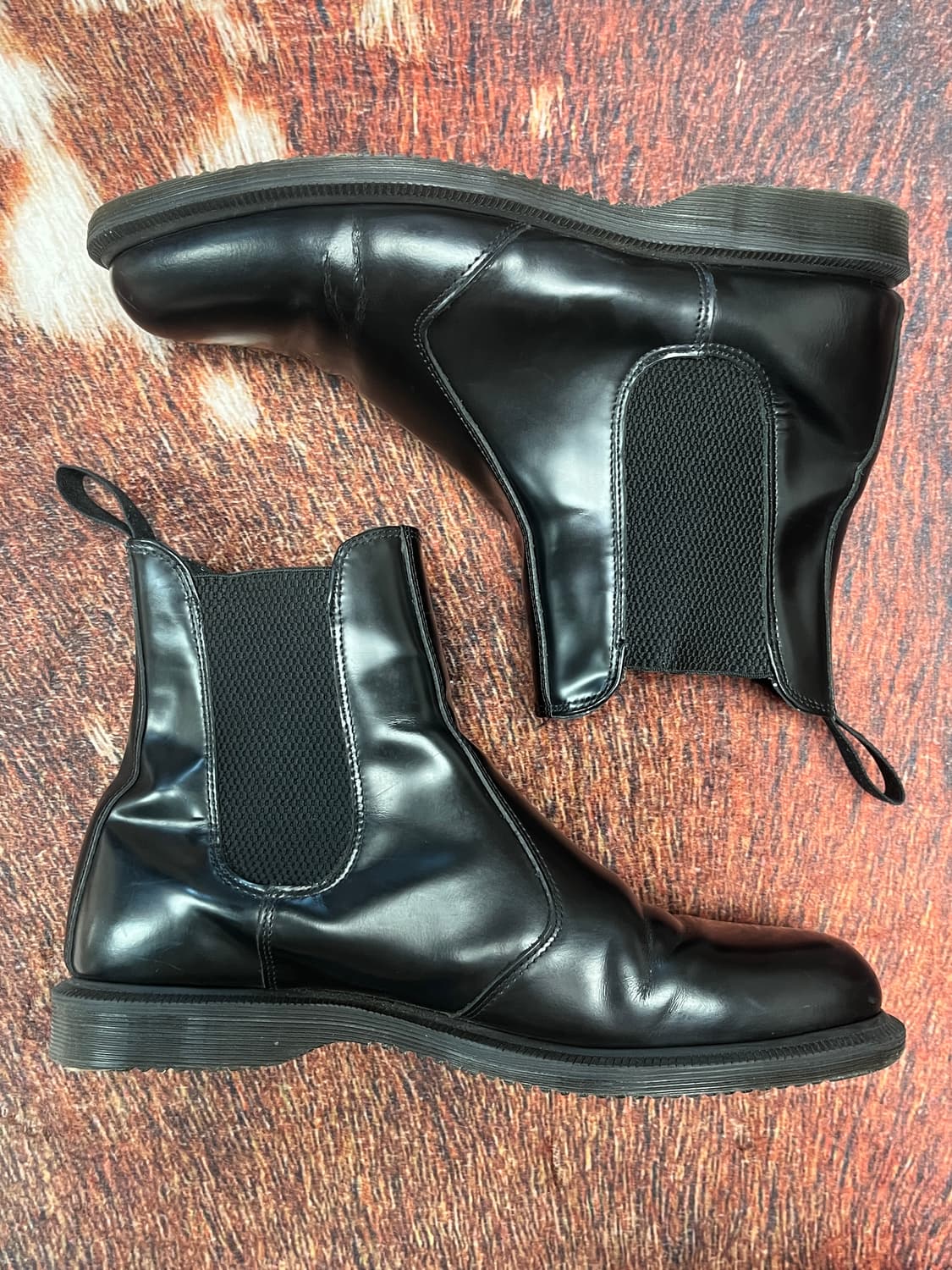 [270] 닥터마틴 플로라 블랙 첼시부츠 상품이미지2