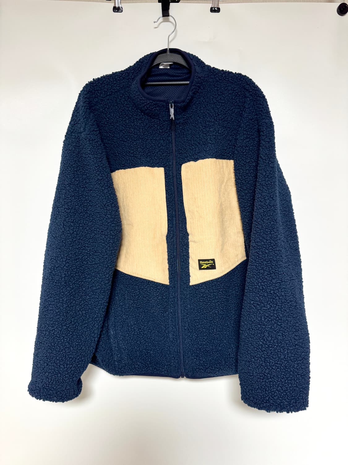 (신품급) 리복 플리스 자켓 네이비 100-105 상품이미지1