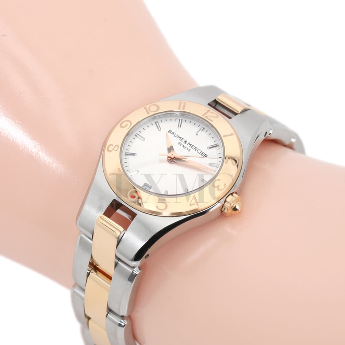 보메 메르시에 리네아 콤비 워치 핑크골드 시계 M0A10015 상품이미지10