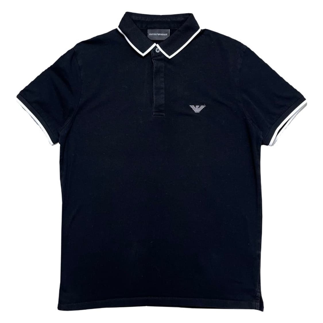EMPORIO ARMANI 카라티 블랙 M 상품이미지1