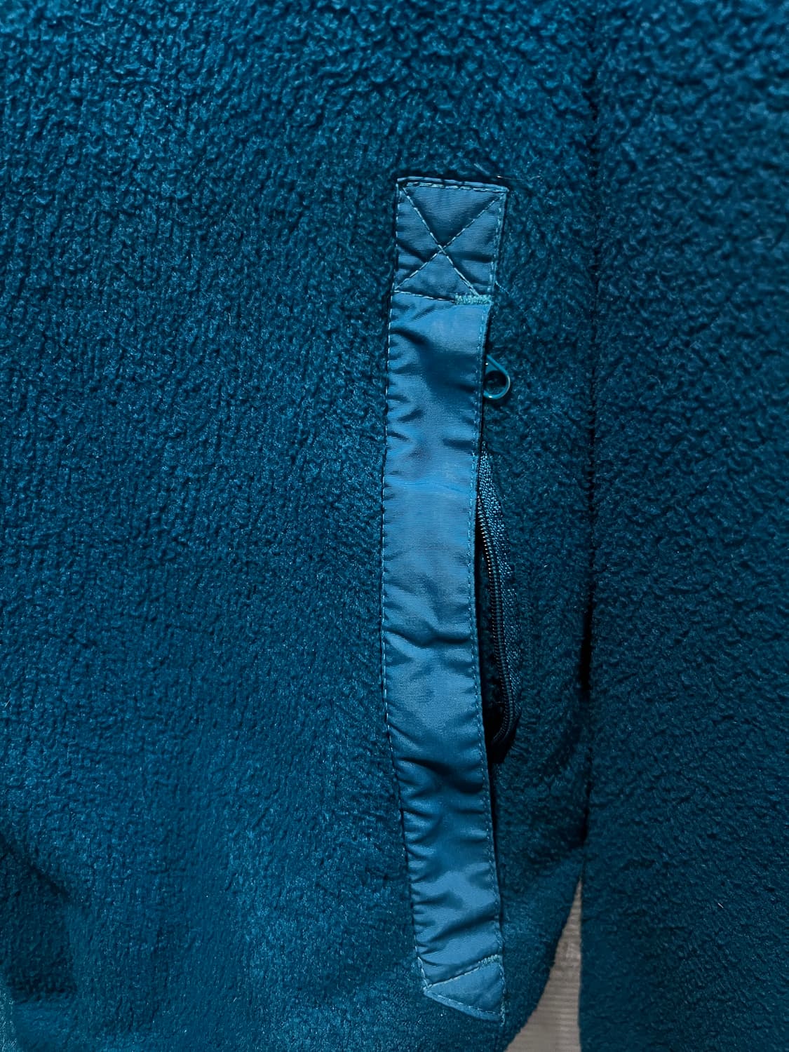 [L]90's 파타고니아 Made in USA 블루그린 플리스 자켓 상품이미지4