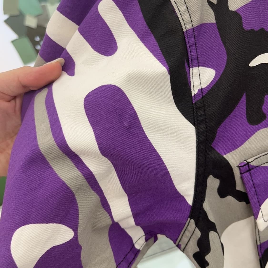 로스코 밀리터리 퍼플 카모 워크 자켓 105 C06276 상품이미지6