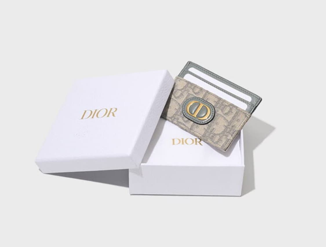 디올 30 CD 몽테인 오블리크 카드지갑 상품이미지1