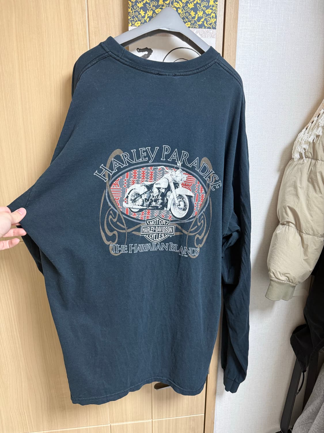 [XXL] 할리데이비슨 롱슬리브 usa 1996 상품이미지2