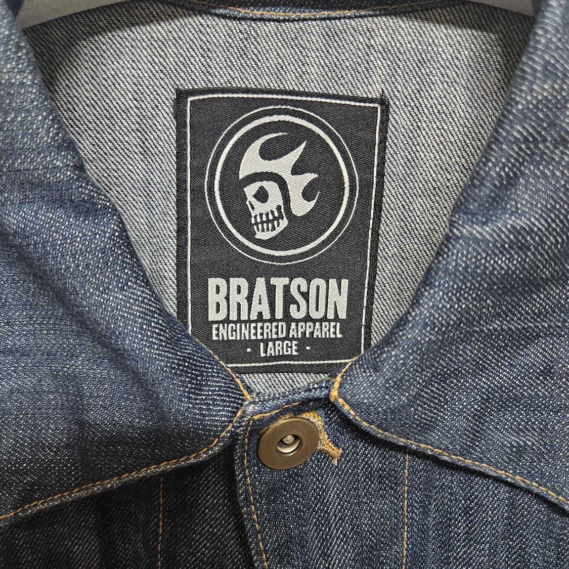 브랫슨 라이더 아메카지 베스트 데님 자켓 L 상품이미지3