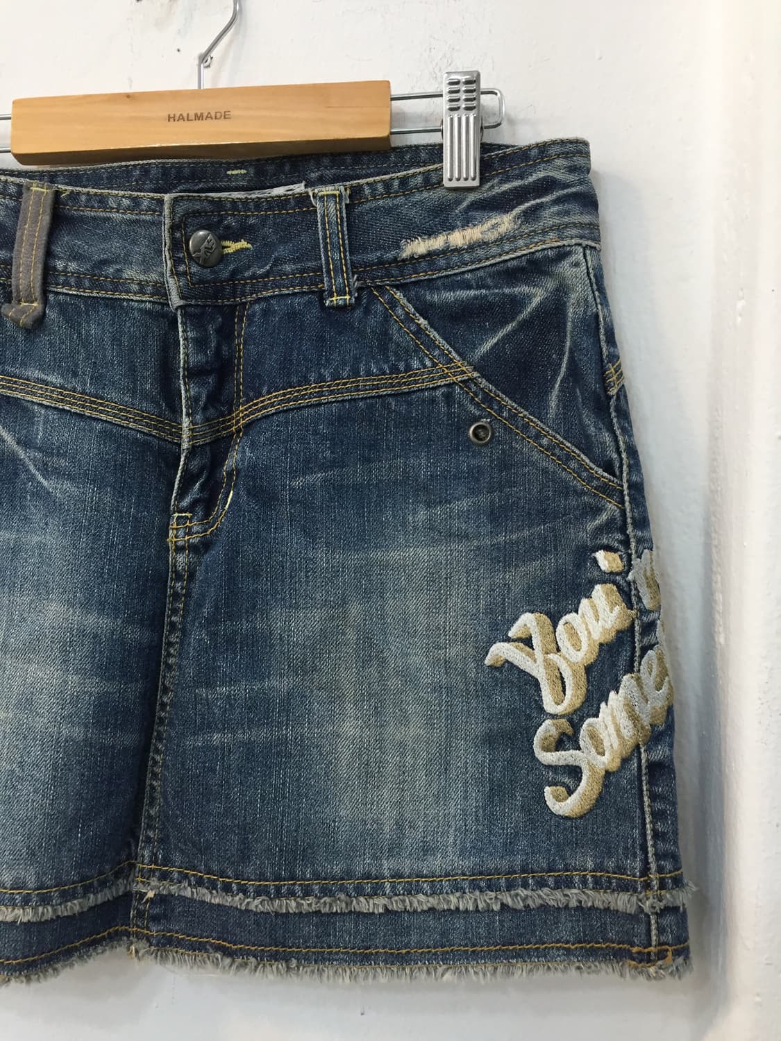 BNX 00's 워싱 데님 스커트 26 상품이미지6