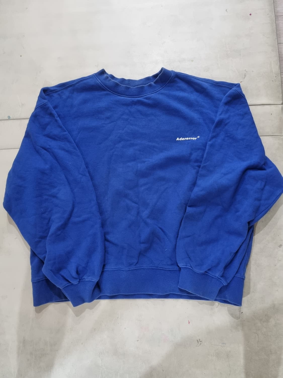 아더에러 초창기 블루 맨투맨 3 상품이미지1