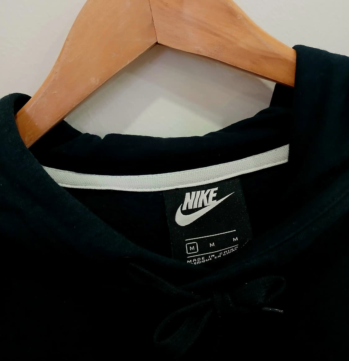 나이키 크롭 기모후드티 상품이미지4