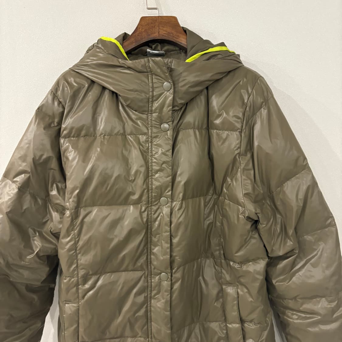 나이키 여성 롱패딩 170/92A 카키 상품이미지3