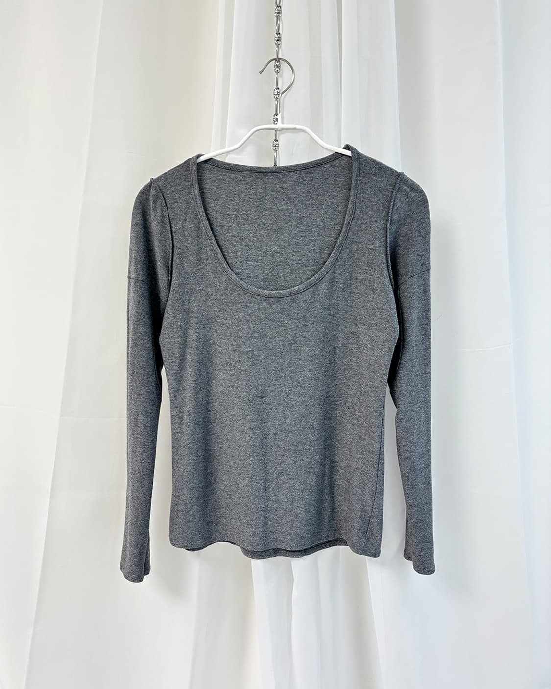 we Love reversible gray t-shirt 상품이미지6