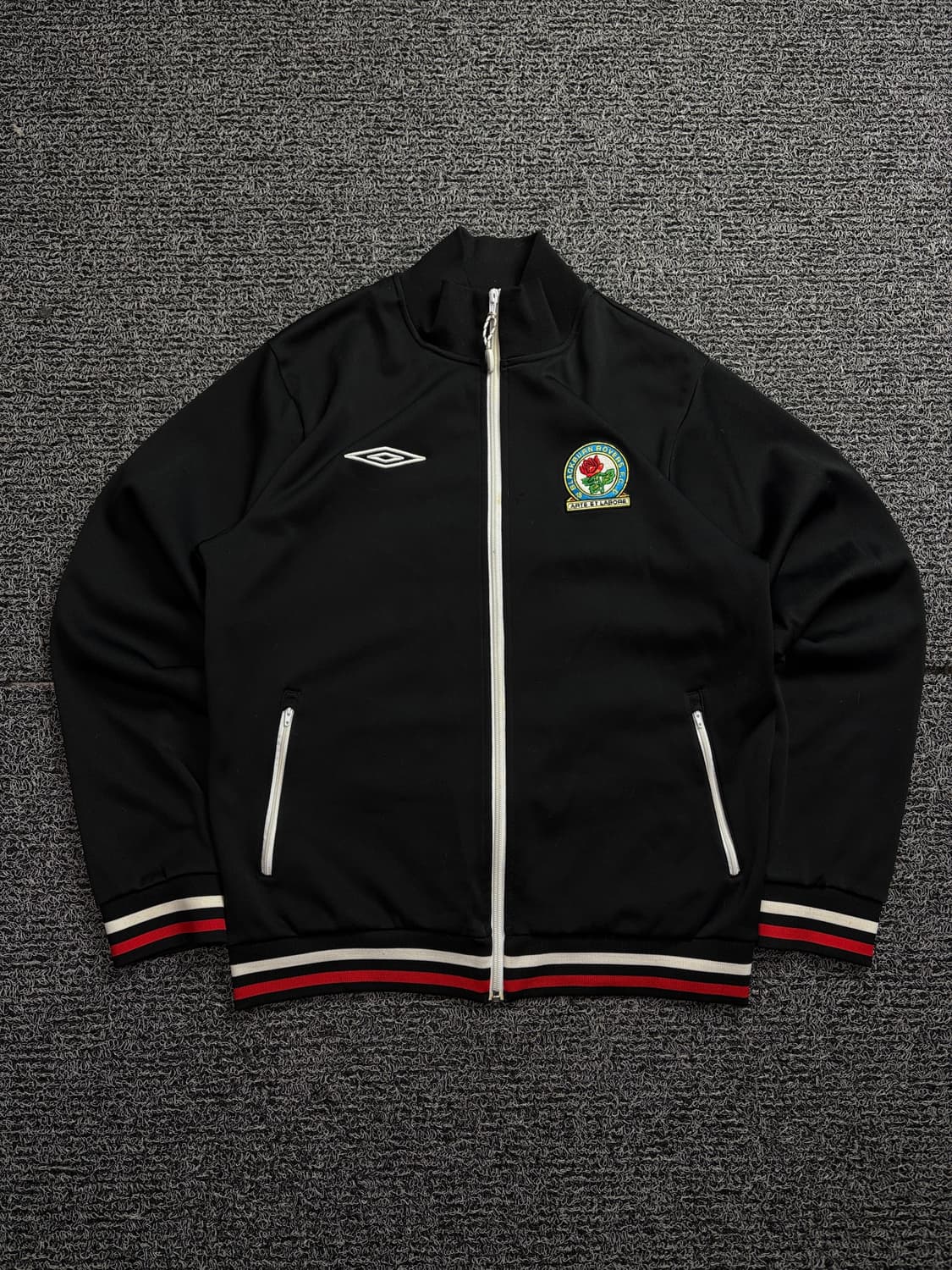 00s 엄브로 블랙번fc 레트로 트랙탑 져지 1833 상품이미지2