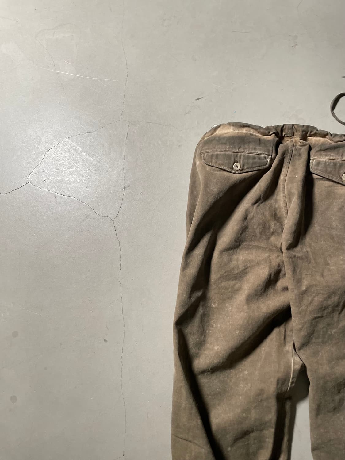 KZ Atelier  Dyed & Damaged Easy Pants 상품이미지5