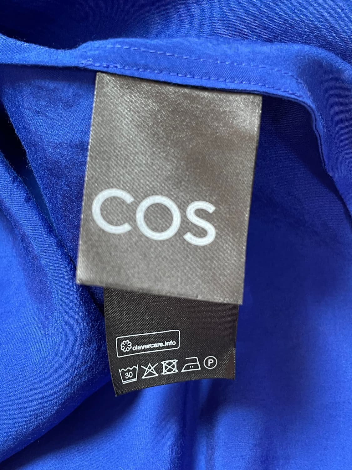 COS 블루 프릴 원피스 EUR 34 상품이미지7