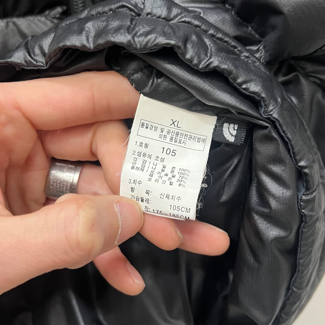 노스페이스 아콘카구아 써밋 덕다운 경량 패딩 조끼 105 상품이미지4