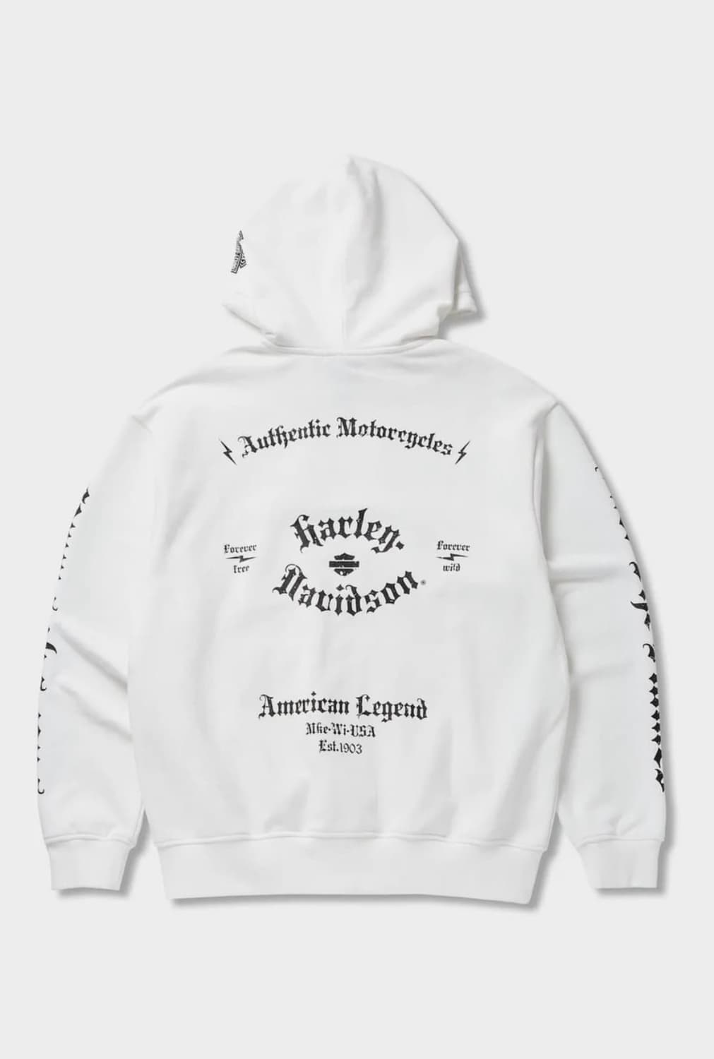 할리데이비슨 후드집업 L 상품이미지2