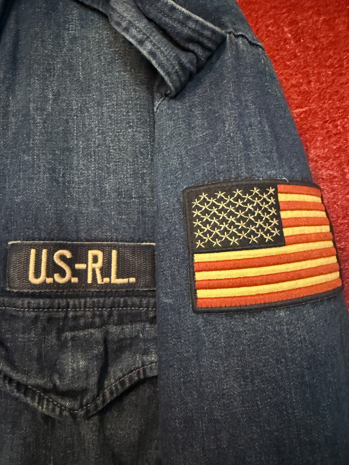 Ralph Lauren U.S.-RL Denim m65 필드자켓 L 상품이미지8