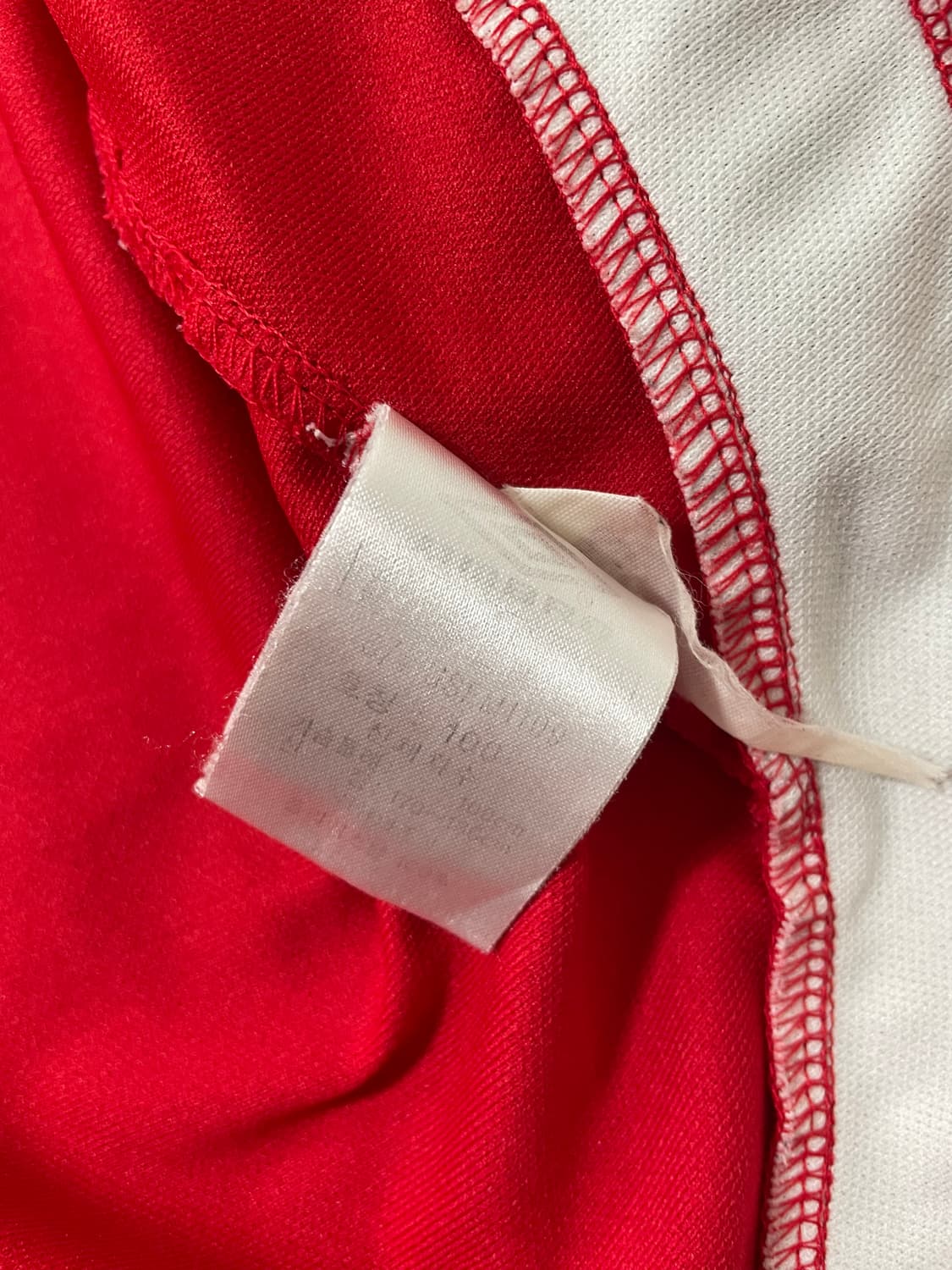 빈티지9. 엄브로 잉글랜드 축구 대표팀 레드 네이비 배색 져지 트랙탑 상품이미지4