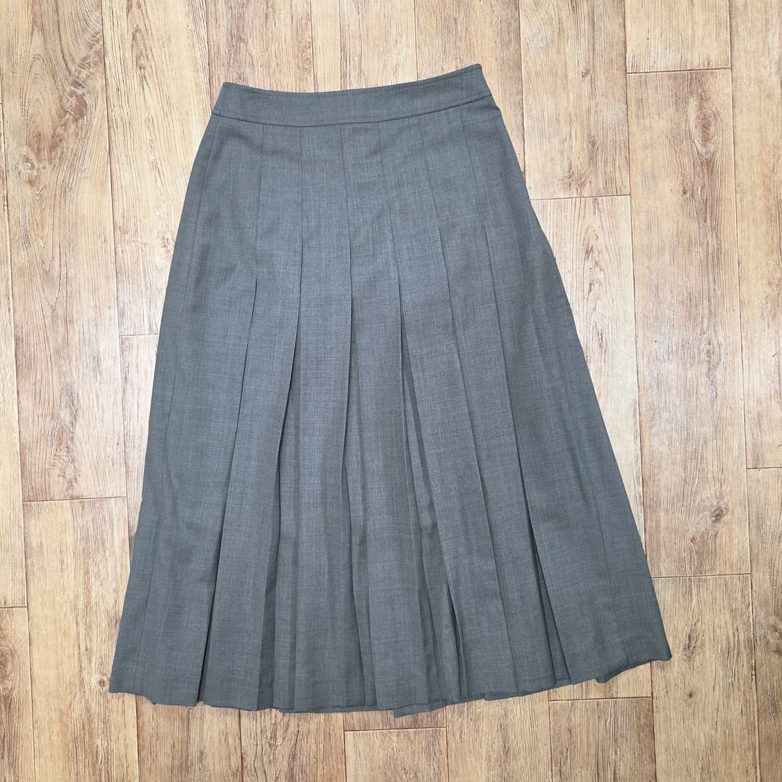 메인스테이(MAINSTAY) 모우 플리츠스커트 55 새상품 상품이미지5