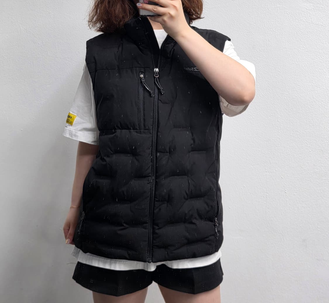 [프립]L/ K2 패딩조끼 블랙 상품이미지1