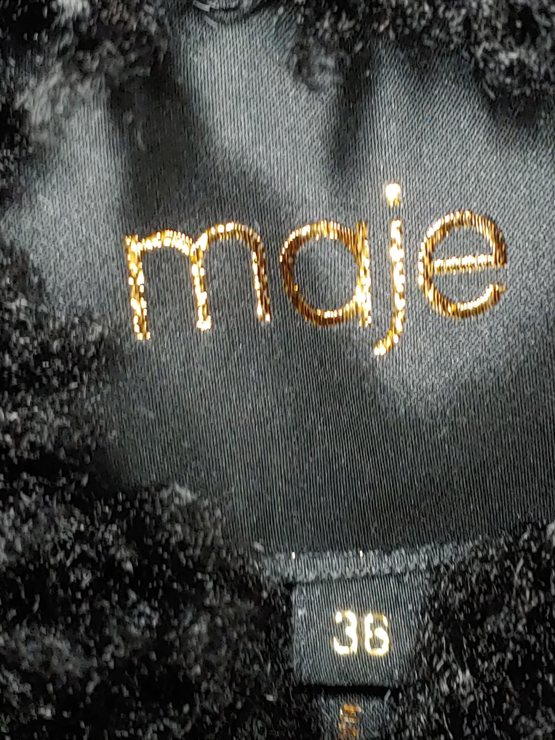 마쥬 블랙 뽀글이 털 코트 여성95 상품이미지4