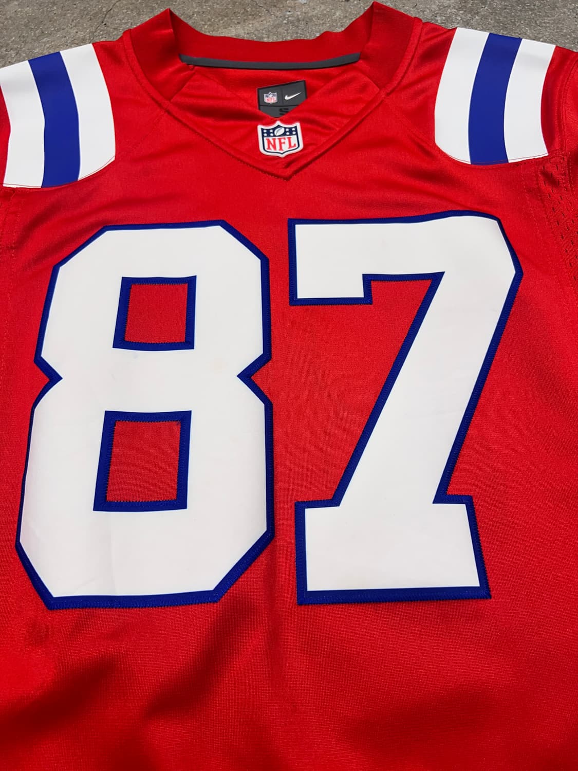 NIKE X NFL 뉴잉글랜드 페트리어츠 풋볼져지 상품이미지3