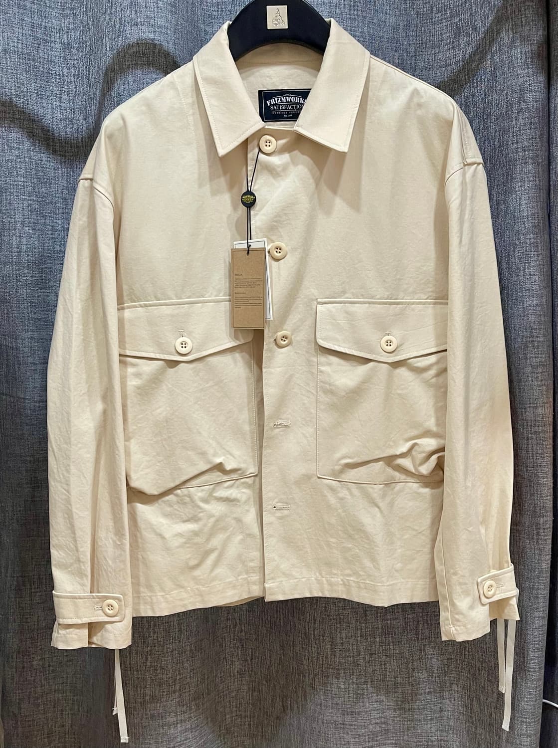 FrizmWORKS 프리즘웍스 M43 필드 자켓 크림 L사이즈 상품이미지1