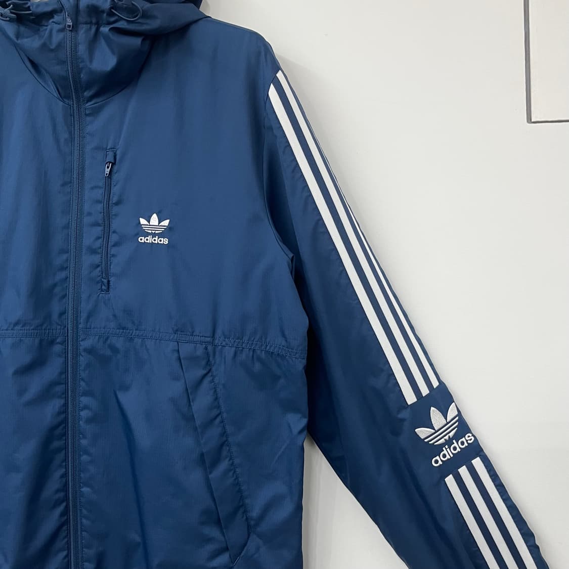 아디다스 락업 윈드브레이커 블루 바람막이 자켓 상품이미지4