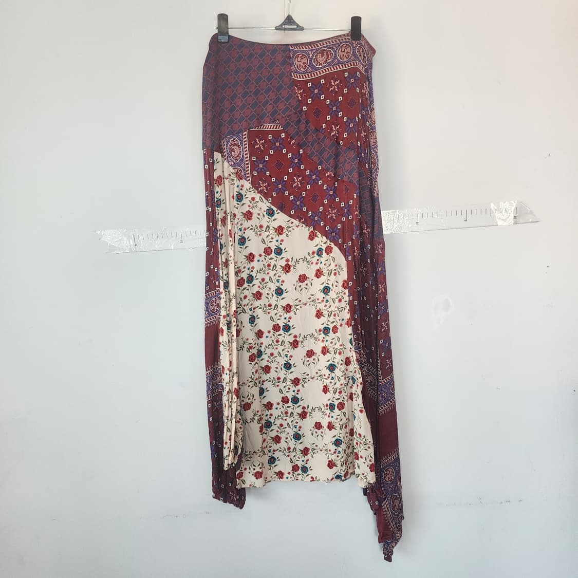 산드로 패턴 믹스 플라워 롱 스커트 상품이미지1