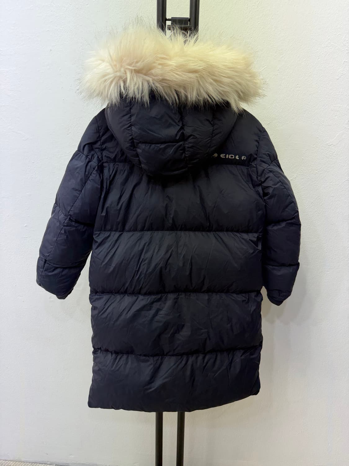 정품) 아이더 키즈 양면 후드 구스패딩 140 상품이미지5