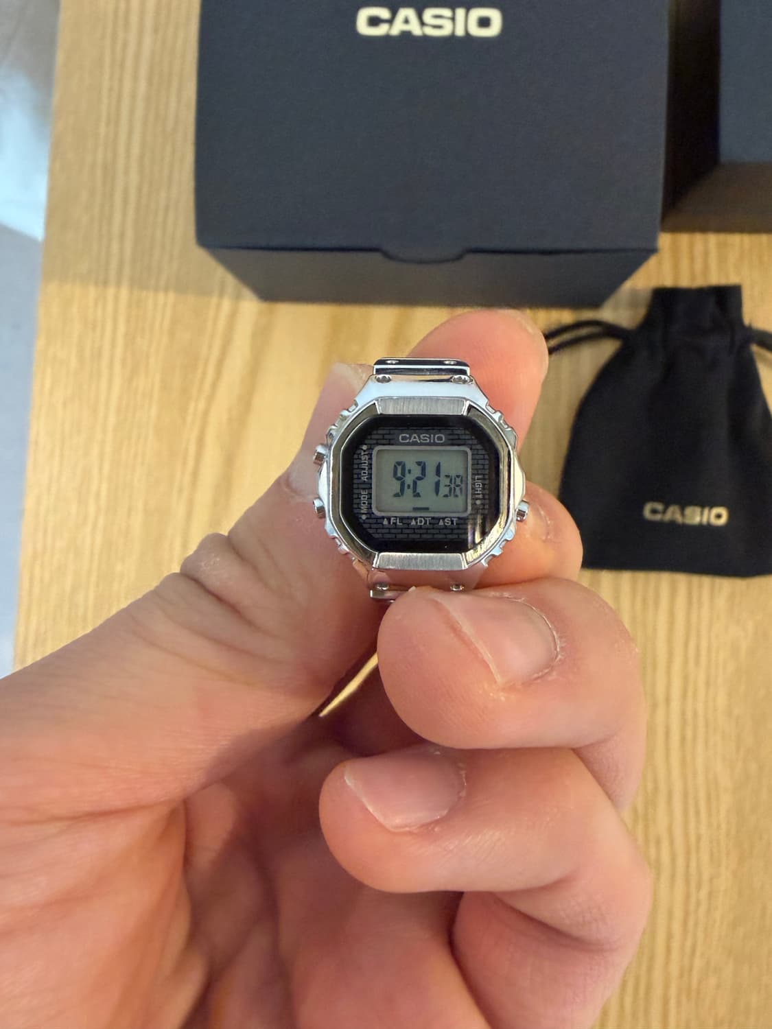 카시오 50주년 반지 ( 링 워치 ) CRW-001-1 상품이미지3