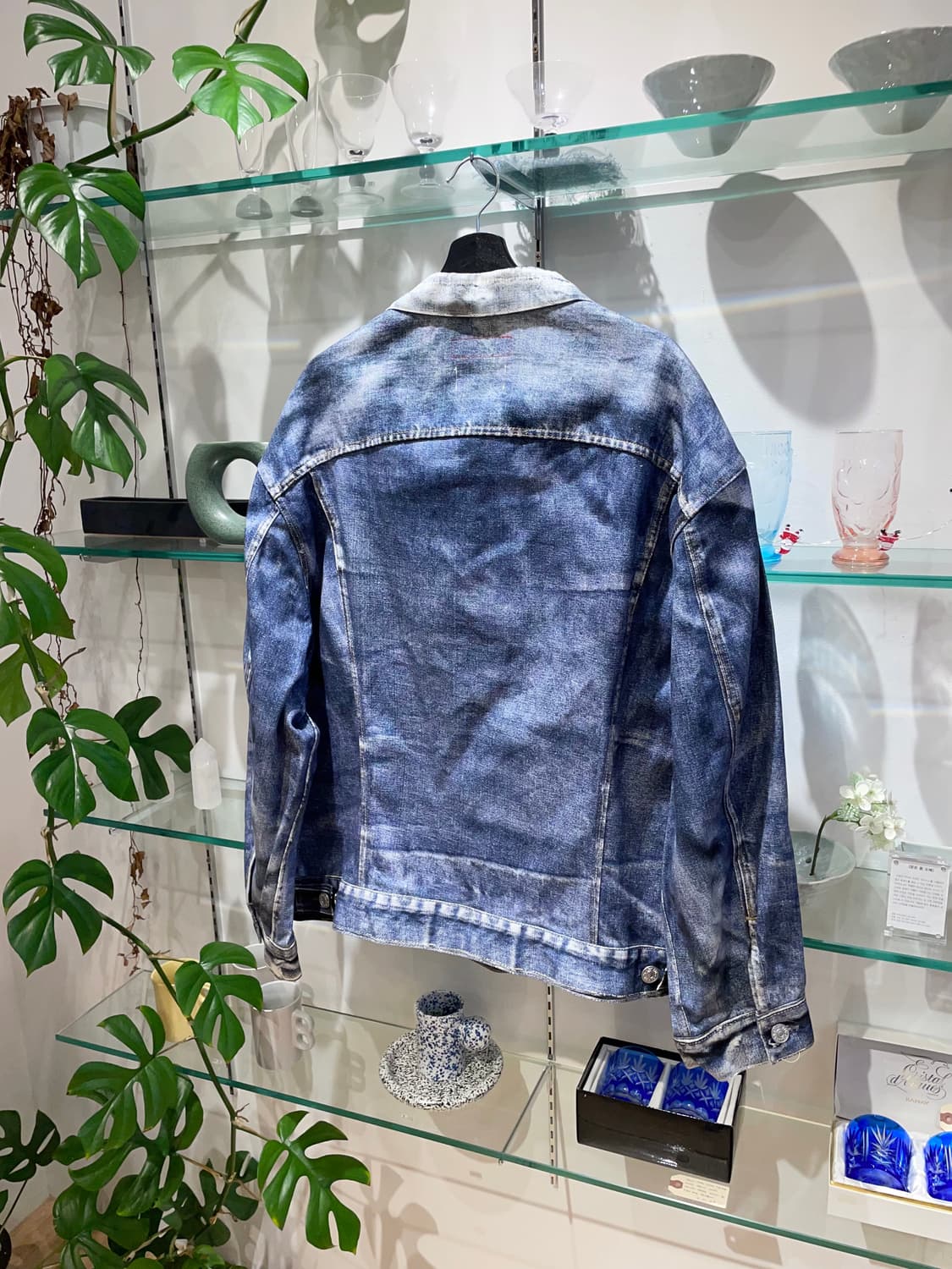 준야와타나베 x 베르베르진 x 리바이스 printed denim jack 상품이미지5