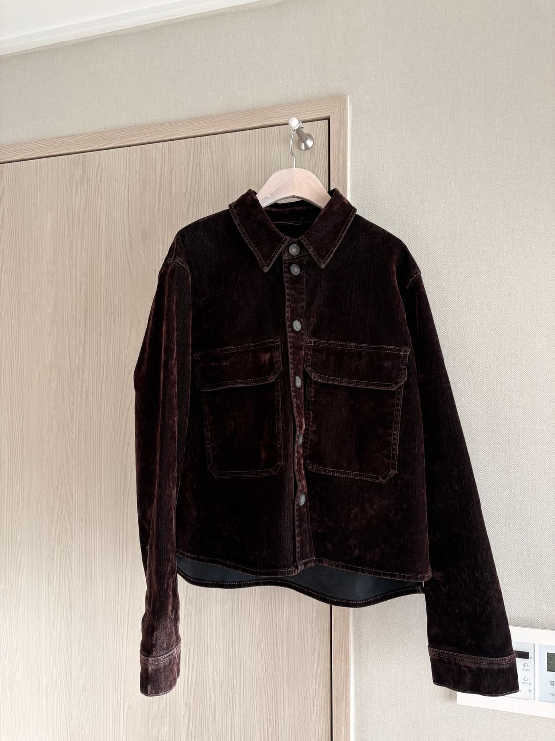 마시모두띠 벨벳 셋업 판매합니다 상품이미지4