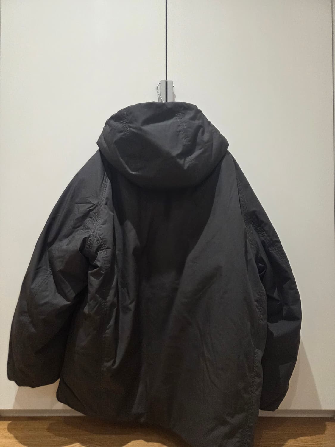 유니클로 U 퍼프테크 볼륨파카 다크그레이 XL 상품이미지2