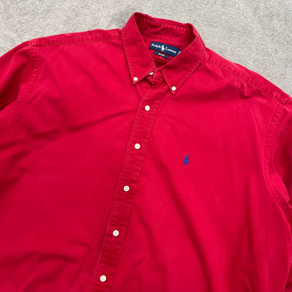 XL 폴로 랄프로렌 레드 셔츠 상품이미지2