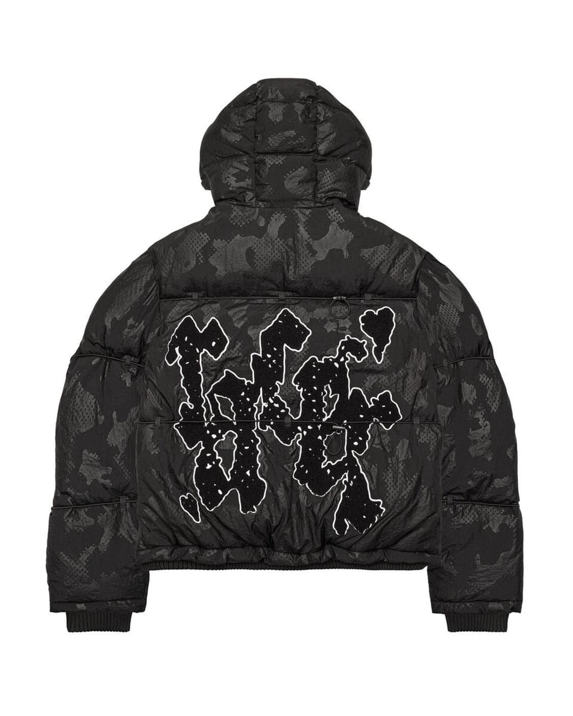 racer worldwide camo puffer jacket 상품이미지2