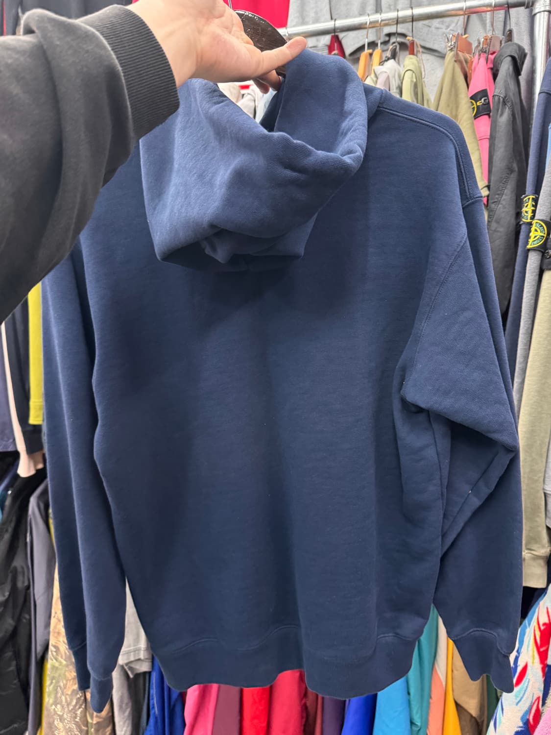 빔즈 후드 실측 사진 후디 상품이미지4