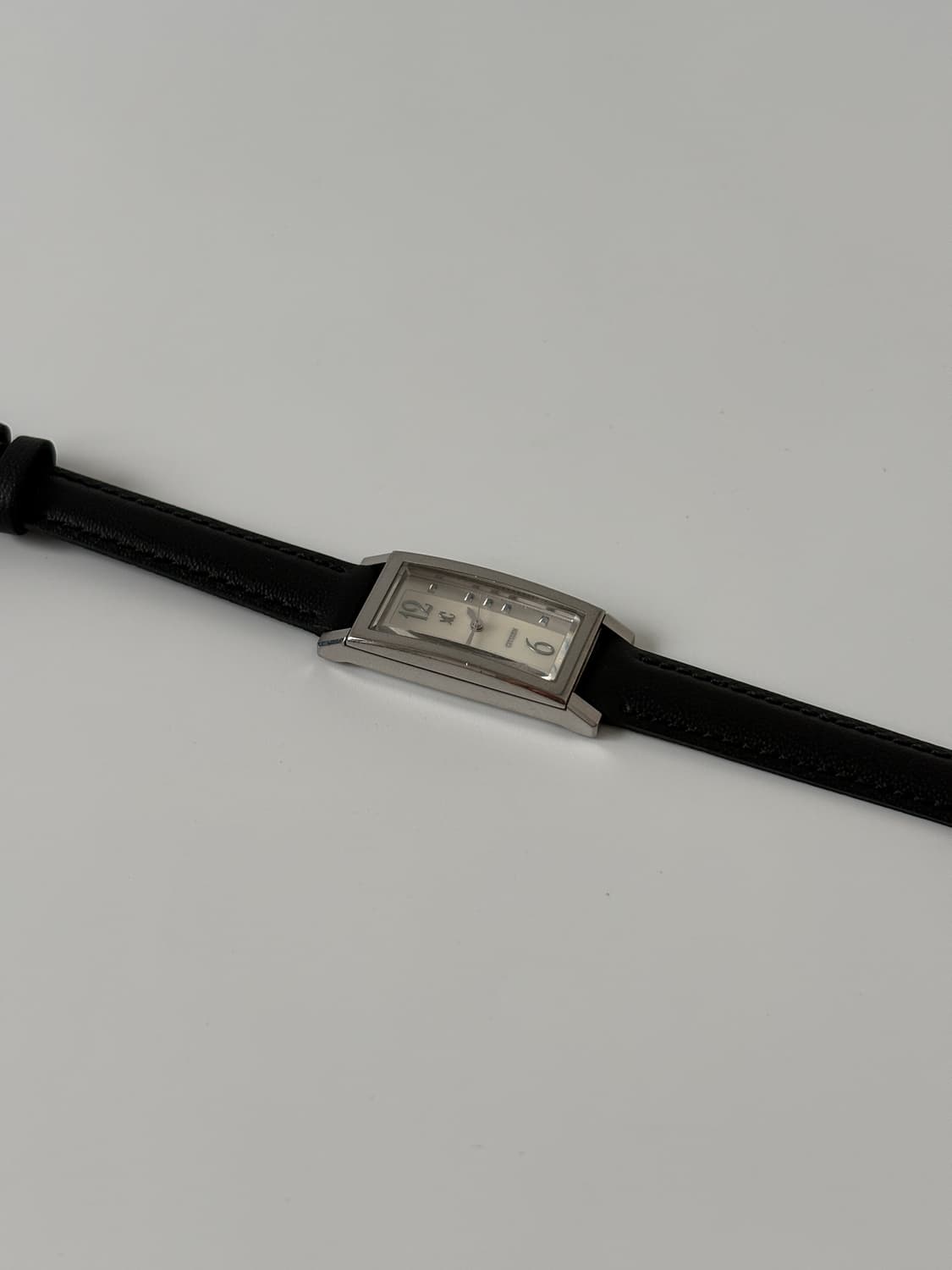 시티즌1980년도 빈티지 시계 xC 실버 탱크 쿼츠 여성 상품이미지6