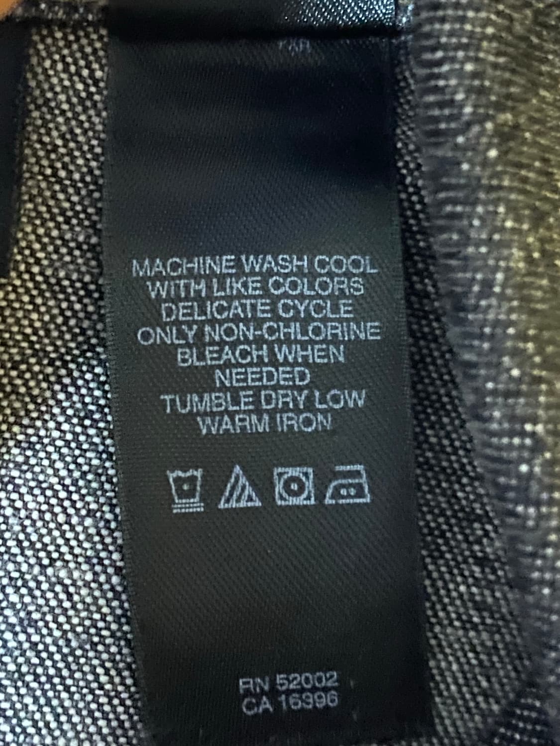 DKNY JEANS 블랙 데님 자켓 오네갸루 스타일 상품이미지6