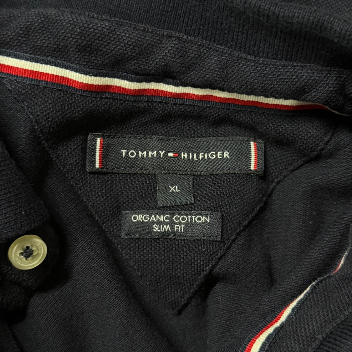 [XL] 타미힐피거 코튼 카라 폴로 반팔티셔츠 상품이미지5