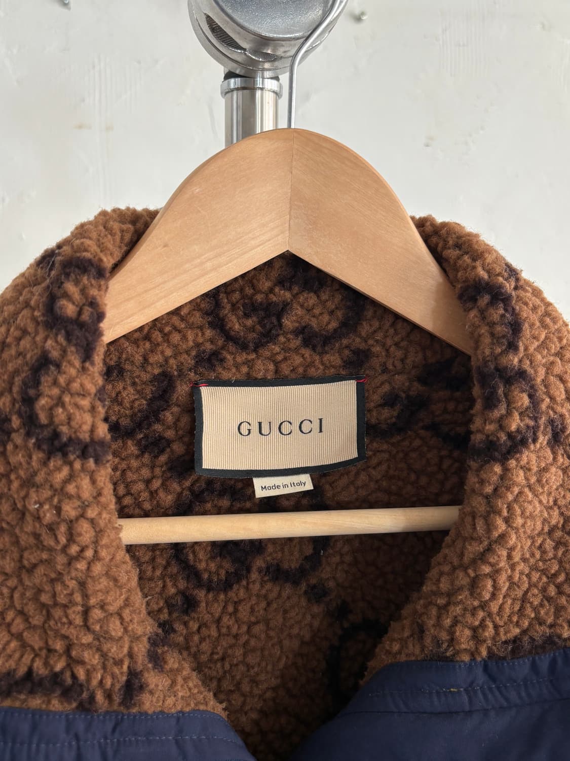 Gucci 구찌 로고 컨버터블 플리스 자켓 상품이미지3