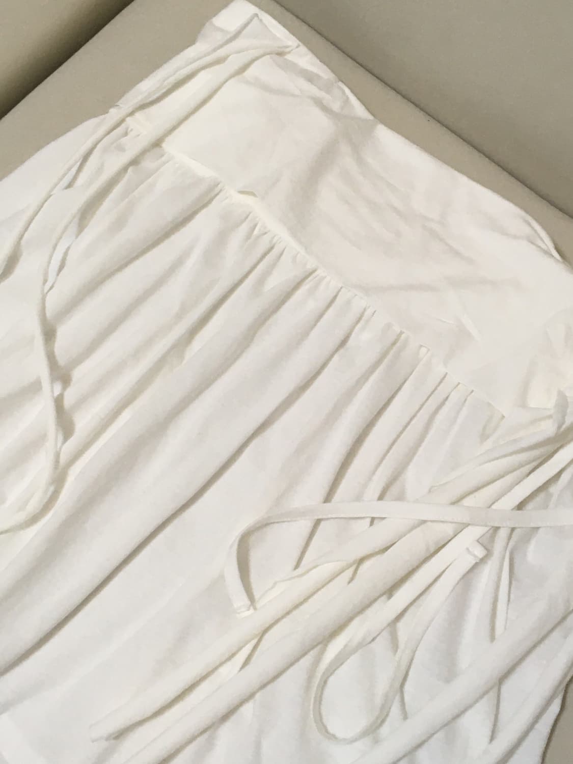 인앤양인하모니 Knot skirt, white 상품이미지3