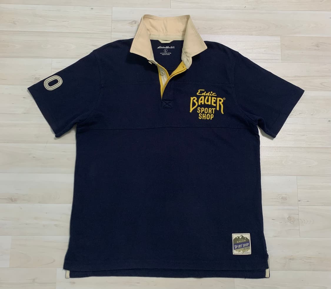 에디바우어 Eddie bauer 럭비 피케 티셔츠 상품이미지1