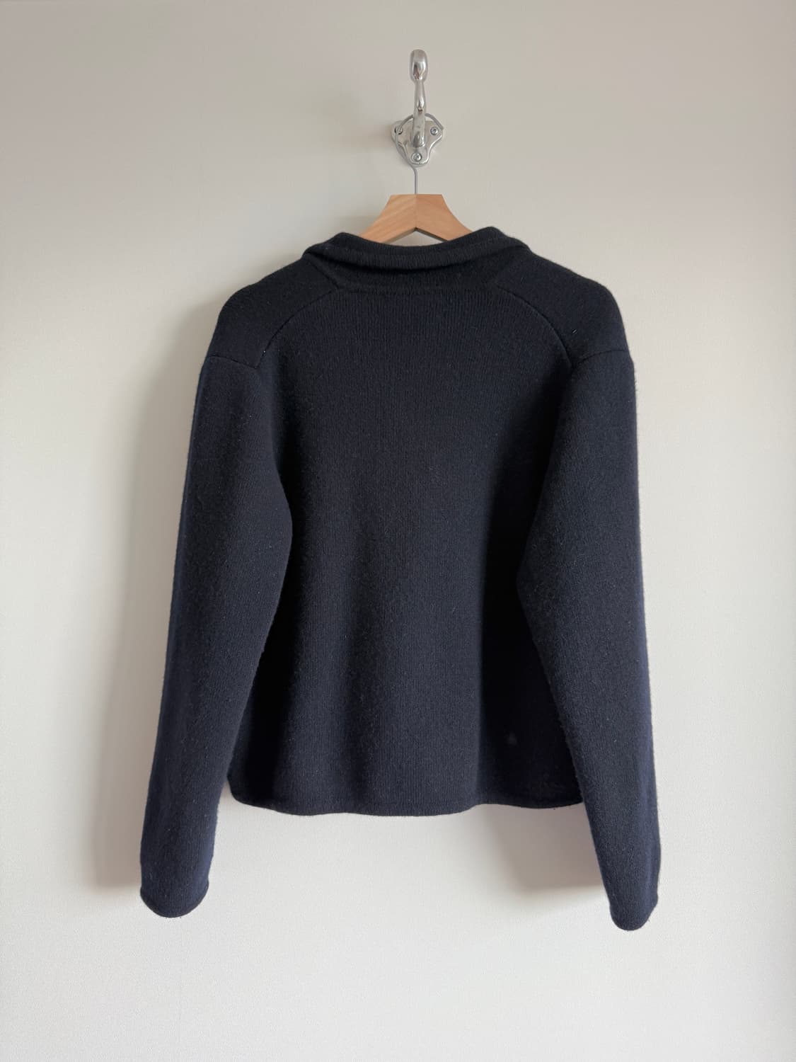 문달(MOONDAL) 울&캐시미어 가디건 자켓 상품이미지5