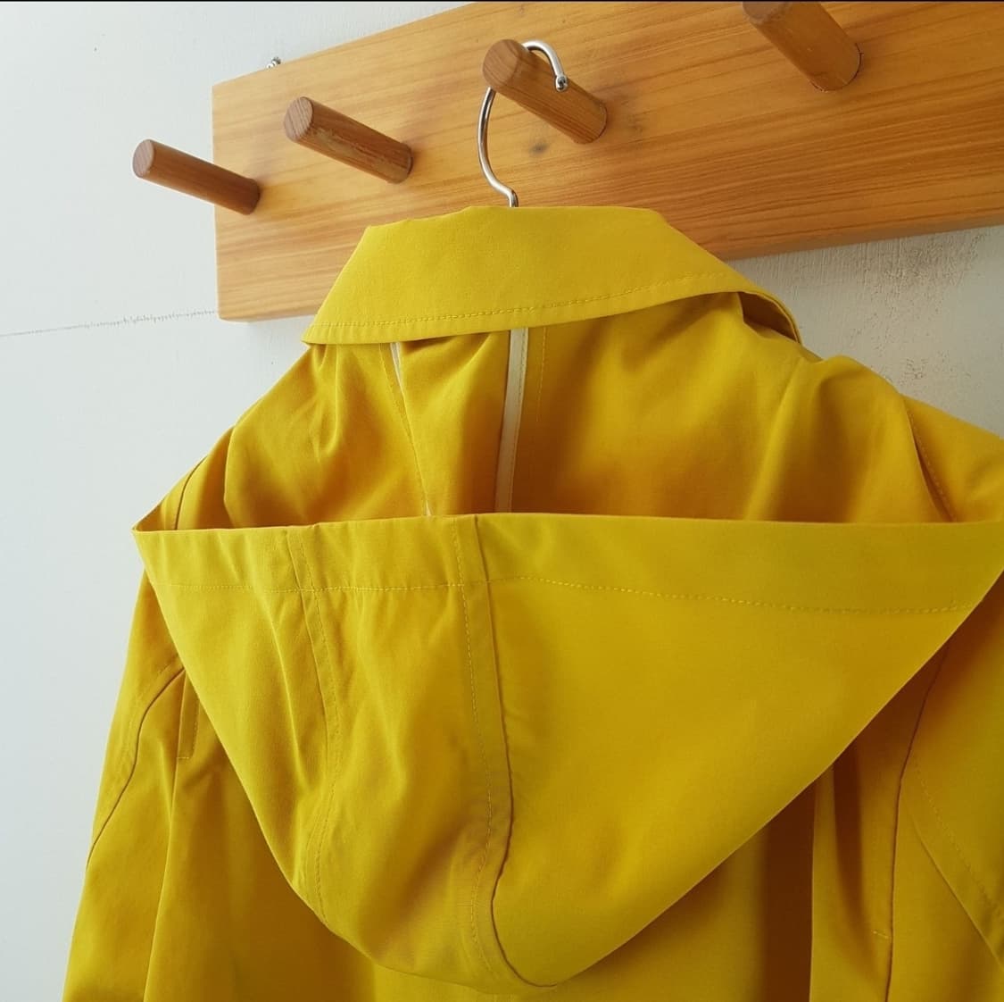 레이빔즈 후드 스탠카라 코트 상품이미지6